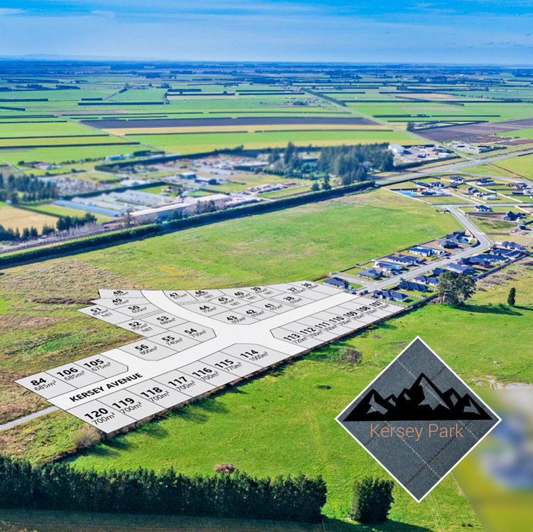  Generation Homes Kersey Park Subdivision, Darfield KP lot plan 